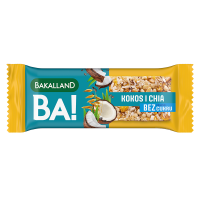 Bakalland BA! Baton 5 zbóż Kokos & Chia 30 g